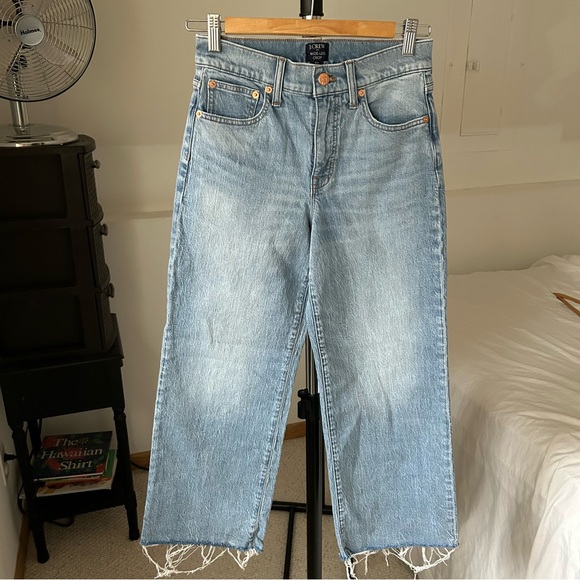 J. Crew Denim - J. Crew Wide Leg Crop Jeans 24